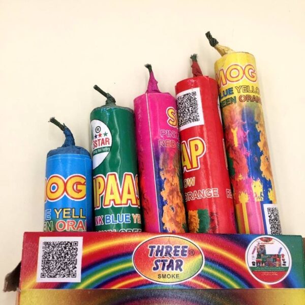 Color Smoke Shell / Bomb – Medium 5 Pcs Pack - Image 3